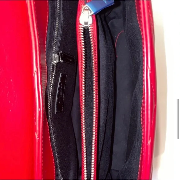 YSL Yves Saint Laurent Medium “LouLou” Bag Red - Picture 10 of 10